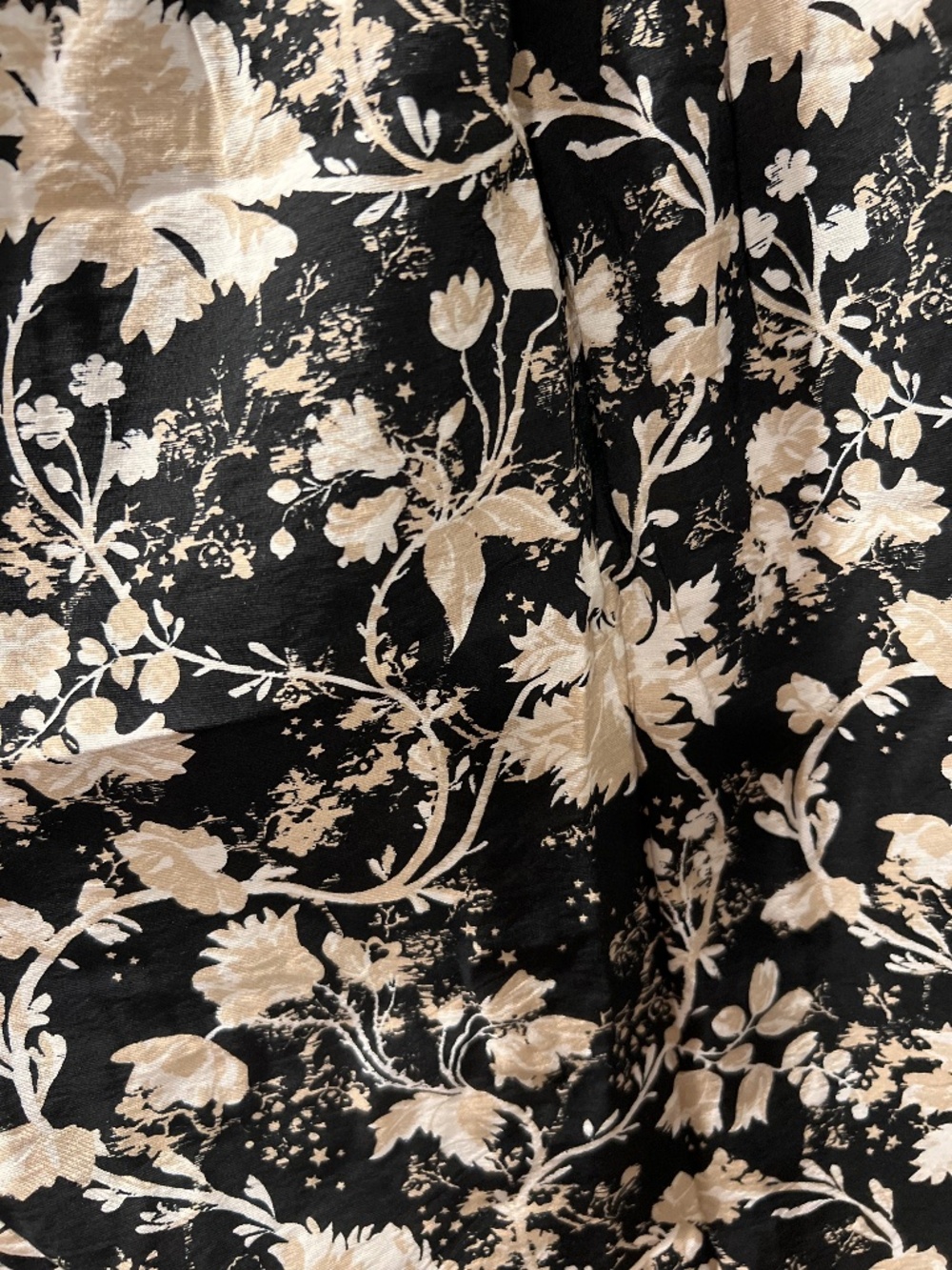 Abercrombie Smocked Puff Sleeve Midi Dress - Picture 6 of 8